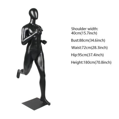 DE-LIANG Running Sport Mannequin | Male Female Kids | Retail Window Display