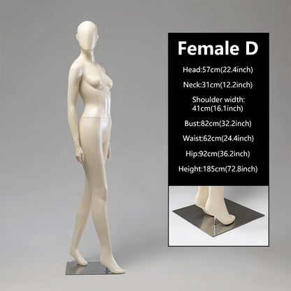 DE-LIANG Female Display Mannequin | Dresses / Formal Wear | Boutique Window Stand