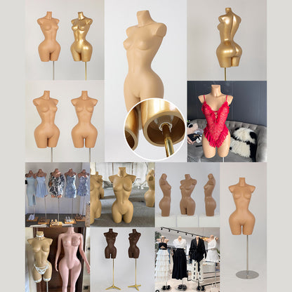 DE-LIANG Female Lingerie Mannequin Fiberglass Underwear Display Dress Form
