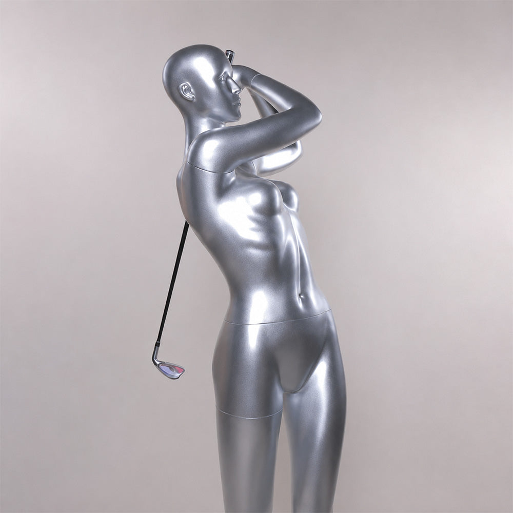 DE-LIANG Golf Sport Mannequin Full Body | Male & Female Athletic Apparel Store Display