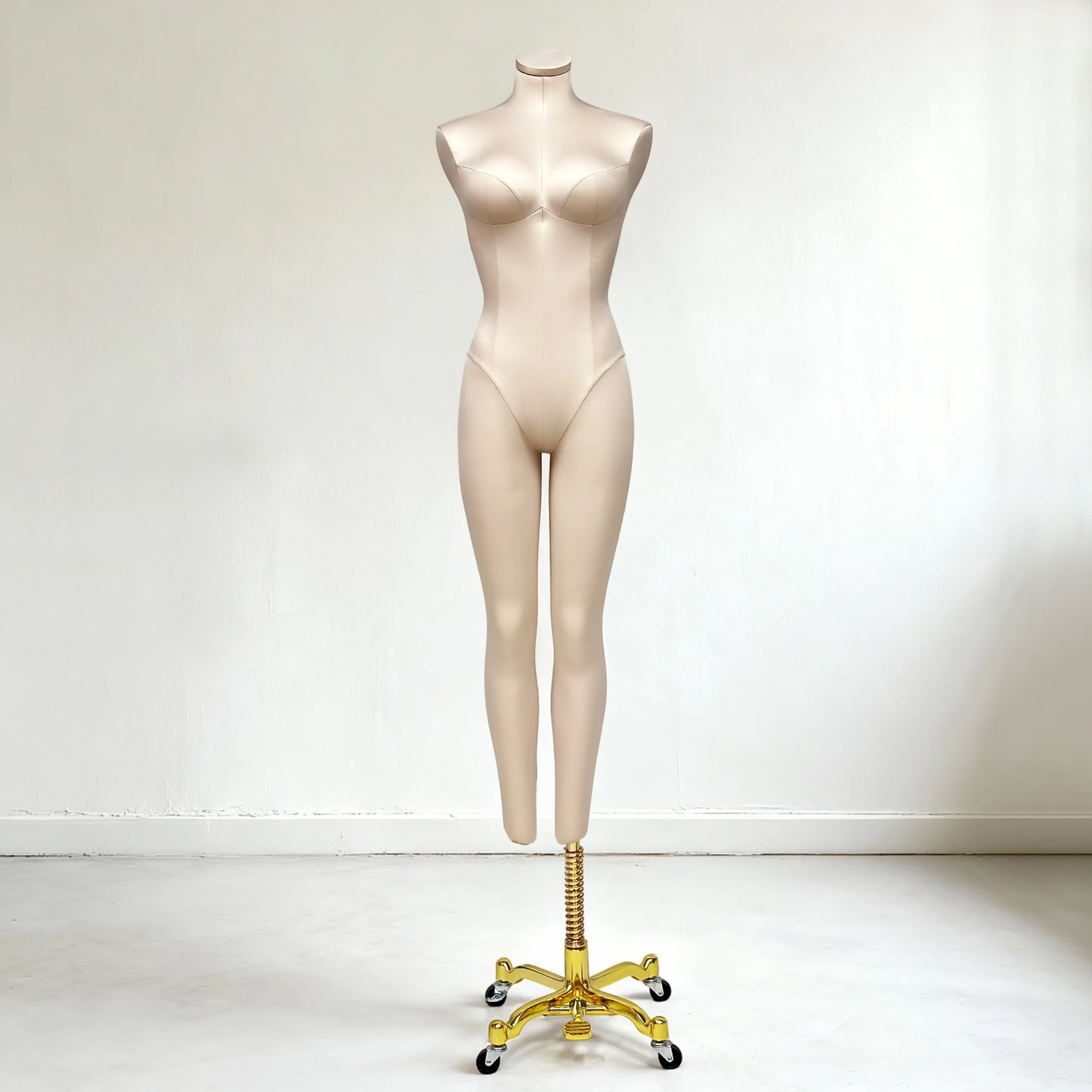DE-LIANG Full Body Dress Form for Gowns & Pants | Soft Chest | Pinnable | 143cm
