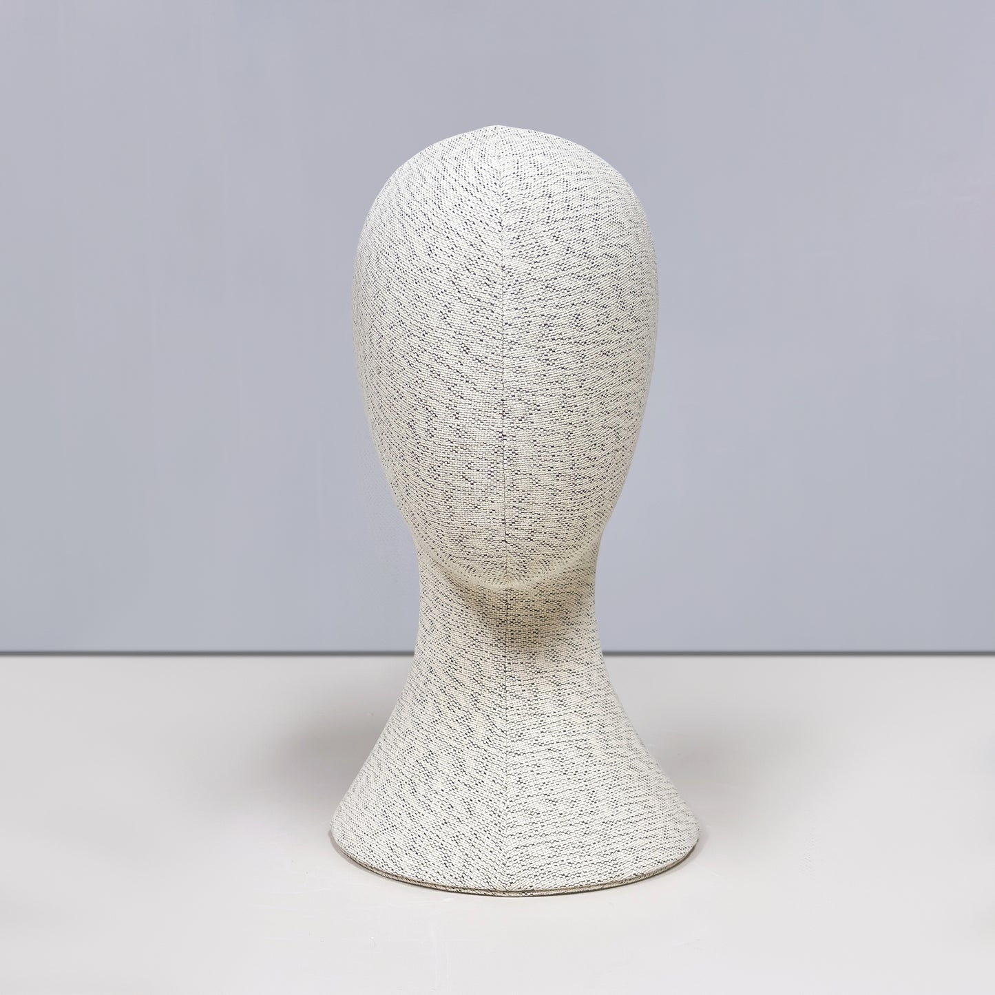 DE-LIANG luxury Pinnable Linen Mannequin Head: Fashion Style Jewelry, Wig, Hat, Sunglasses, Sarves Display