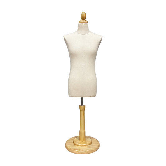 Manichino da sarto in scala ridotta per uomo, 1/3, 1/4, 1/2, adatto per la modellazione scolastica, manichino per sarti con pinze completamente rimovibili per il cucito su schiuma. 