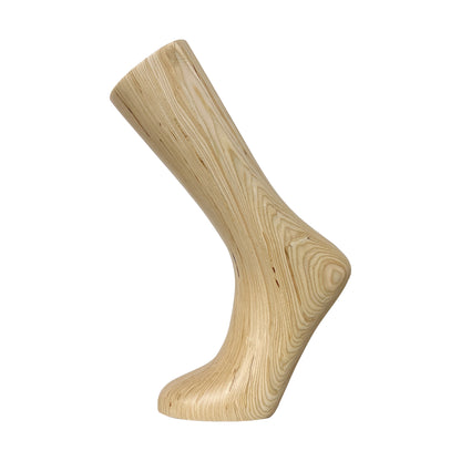 Vintage Wood Foot Mannequin, Solid Wood Mannequin foot model for stockings, Natural wood color with a little oil varnish same as photo,1pcs DE-LIANG