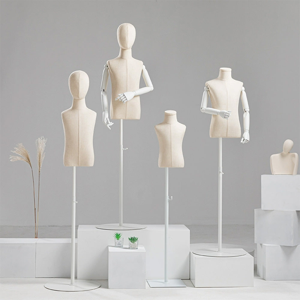 DE-LIANG Kids Half Body Mannequin