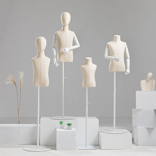 DE-LIANG Kids Half Body Mannequin