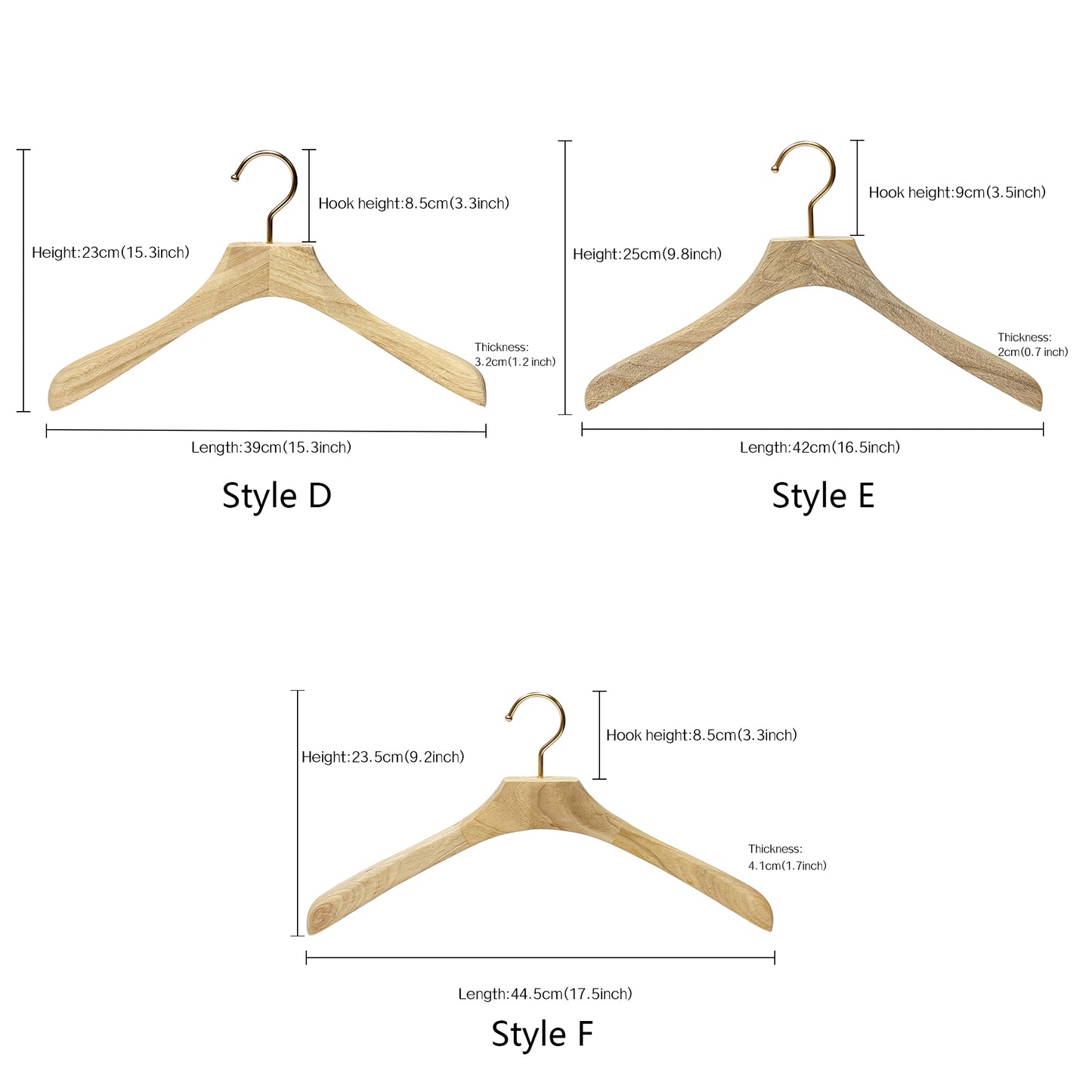 Natural Camphor Wood Hanger Wardrobe Clothing Store Home Suit Clothes Hanging Non-Slip Hanger ,Smooth White Finish Wooden Dress Hangers50pcs
