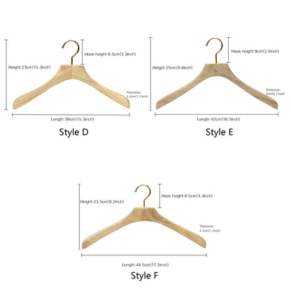 Natural Camphor Wood Hanger Wardrobe Clothing Store Home Suit Clothes Hanging Non-Slip Hanger ,Smooth White Finish Wooden Dress Hangers50pcs