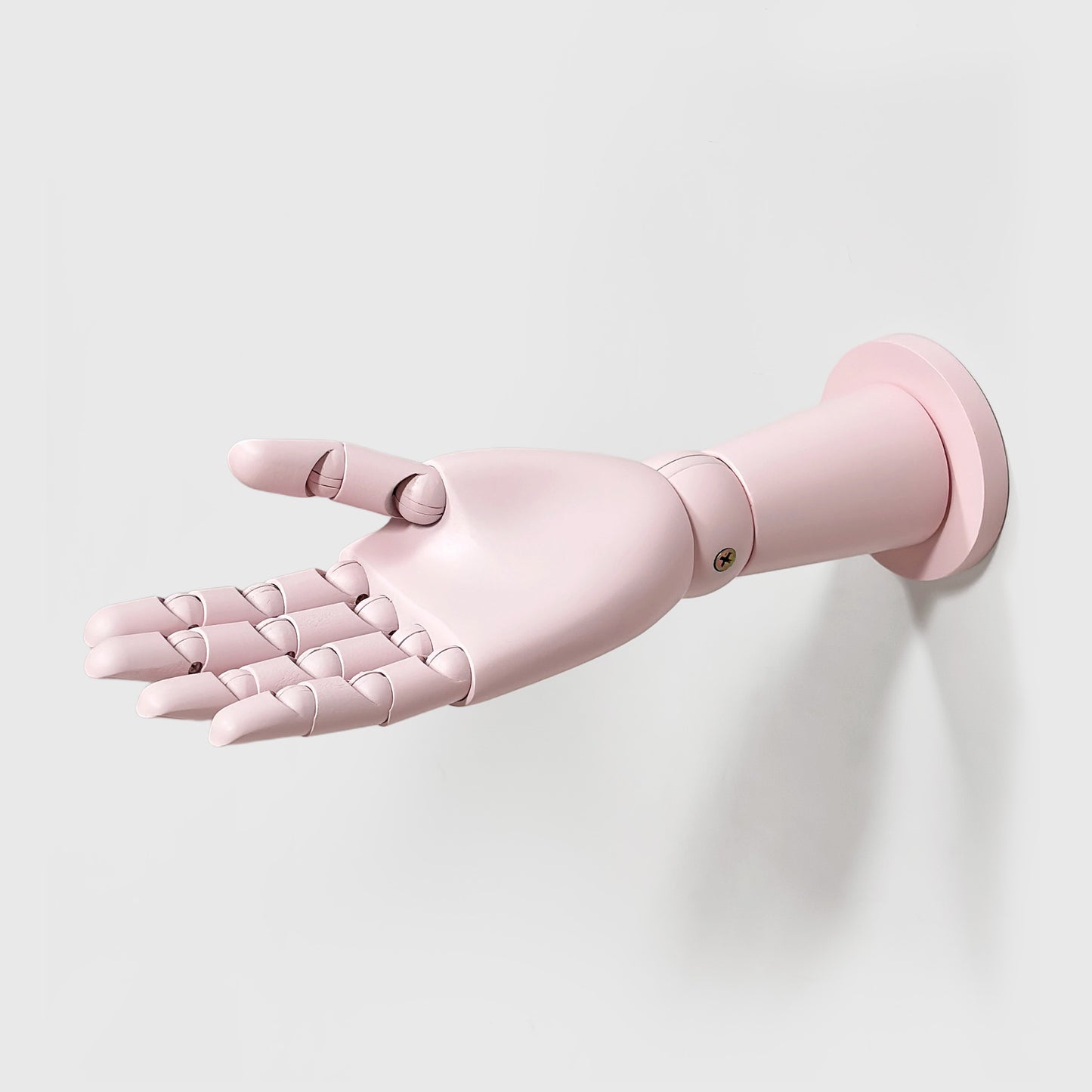 DE-LIANG Wall Mount Mannequin Hand, Mechanical Wood Jewelry Display Stand for Boutiques