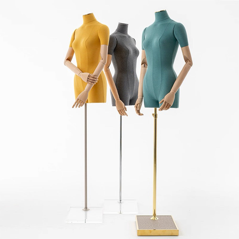 DE-LIANG Mannequin Half Body Female With Head