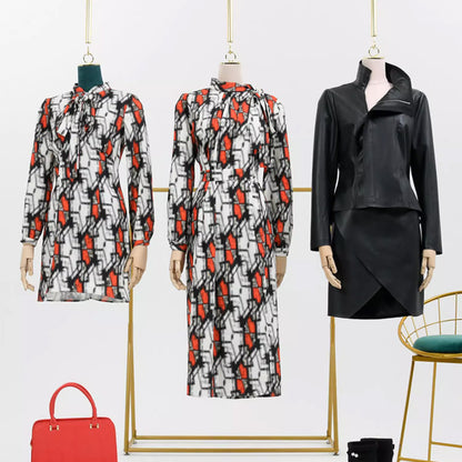 DE-LIANG Hanging Display Mannequin Half Body Form,Suede Fabric Dress Form,Manikin Model for Wedding Display,Women Form with Gold Hook