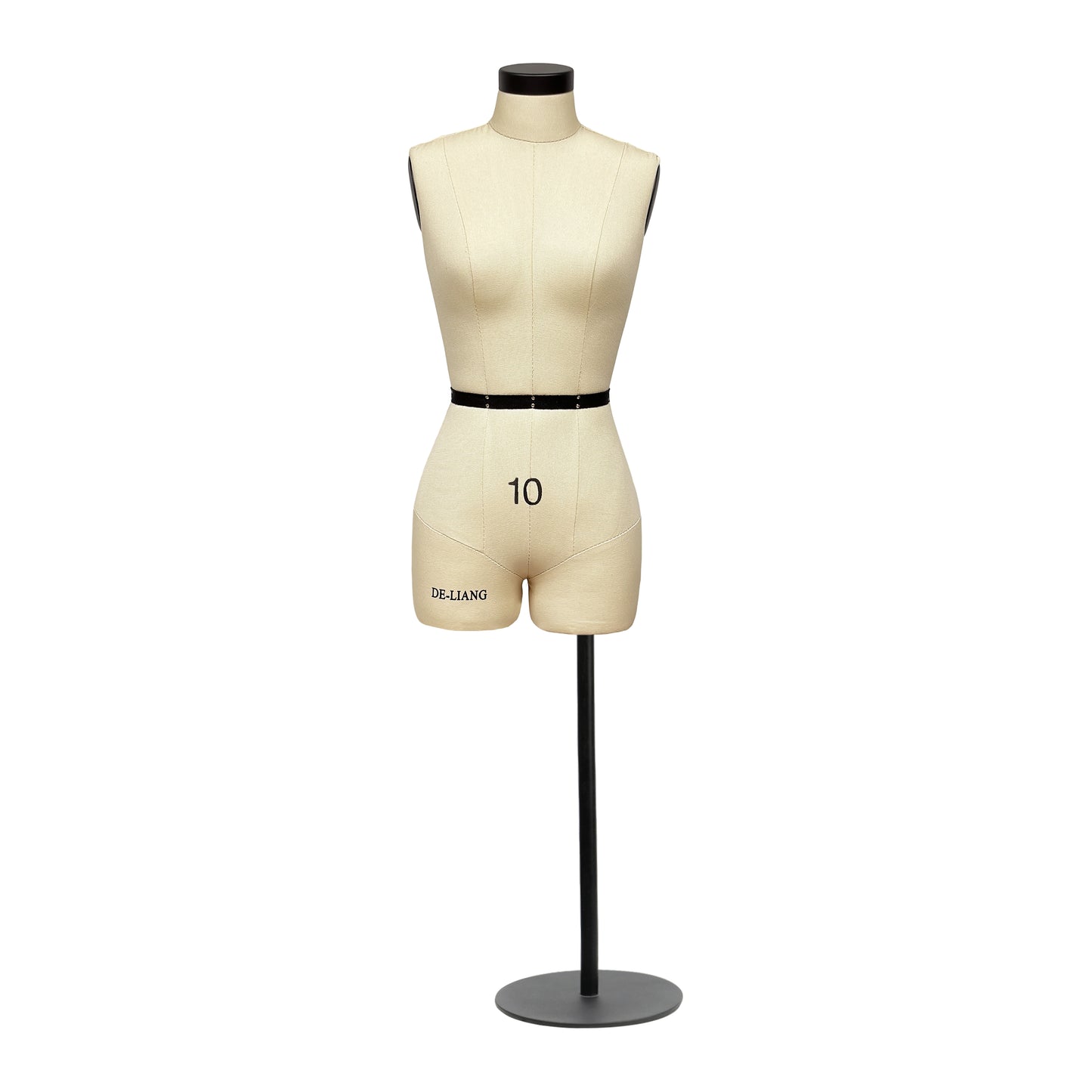 DE-LIANG Half Scale Dress Form with Soft Arms（Size 10）