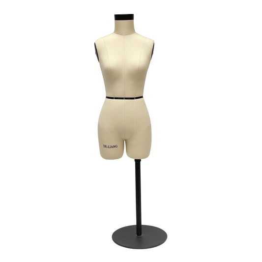 DE-LIANG Half Scale Dress Form 1:2 Miniature Mannequin （Size 6）