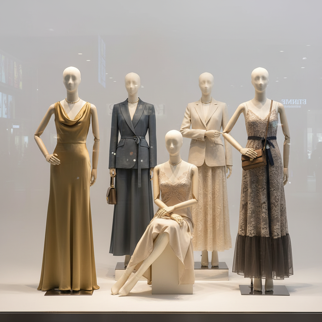 全身模特橱窗展示1