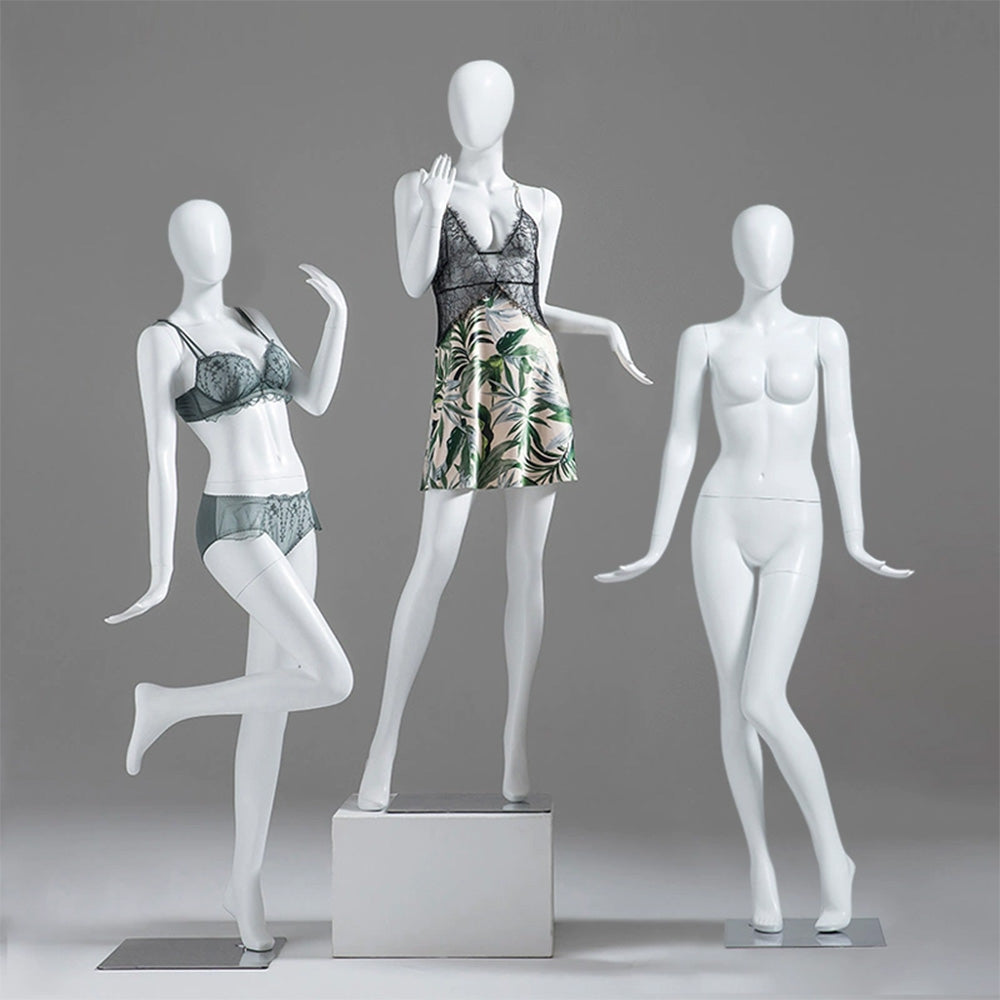 Matte White  Female Full Body Mannequin