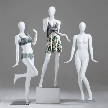 Matte White  Female Full Body Mannequin