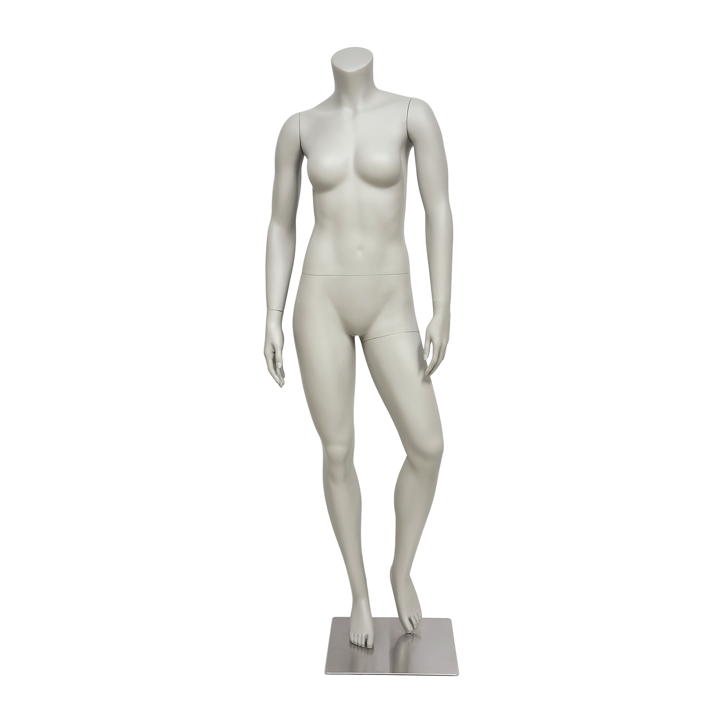DE-LIANG Headless Female Mannequin Full Body Fiberglass Display Form for Sportswear Store
