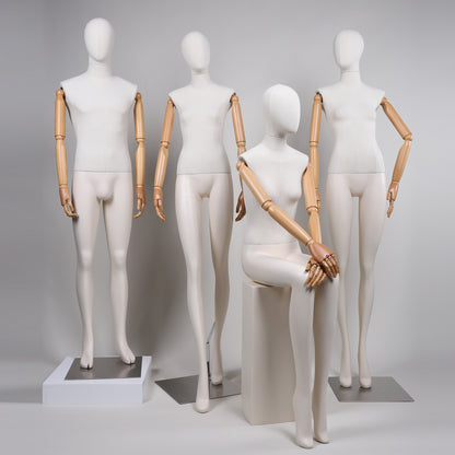 DE-LIANG Clothing Store Female/Male Full Body Display Mannequin