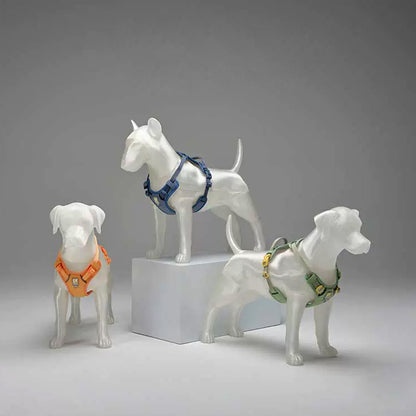 Customized Dog Display Mannequin - 3D Assemble Pet Mannequin, Semi-Transparent Decorative Dog Sculpture for Boutique Display, Pet Clothes