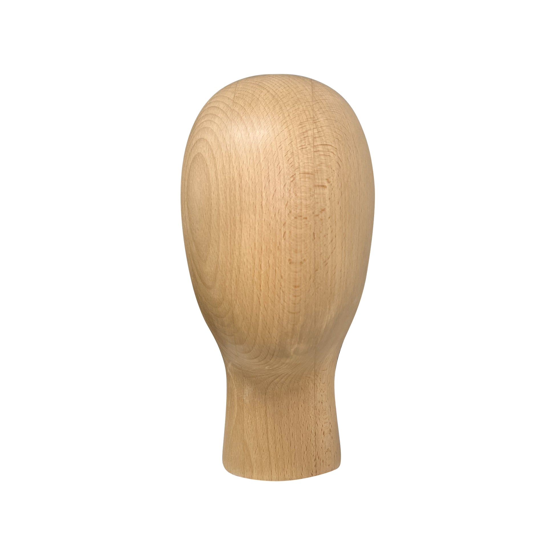 Male Wooden Head Mannequin, Beech Wooden Head for Hat Holder, Wig Jewelry Hat Cap Earphone Headband Display Organization Head Model for Home DE-LIANG