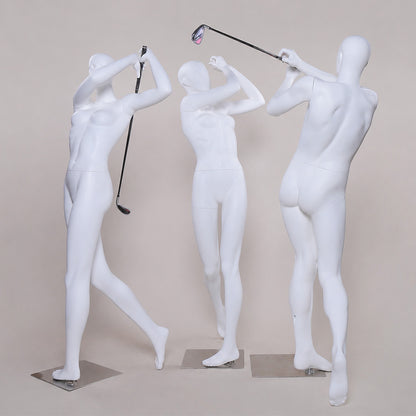 DE-LIANG Golf Sport Mannequin Full Body | Male & Female Athletic Apparel Store Display