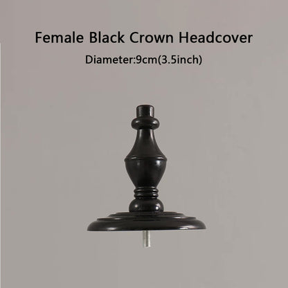 DE-LIANG Mannequin Head Top Cover – Decorative Headpiece for Display Dress Forms