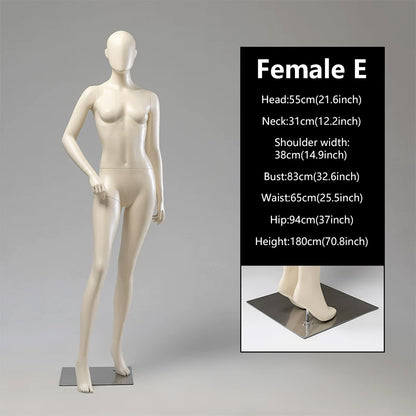 DE-LIANG Female Display Mannequin | Dresses / Formal Wear | Boutique Window Stand