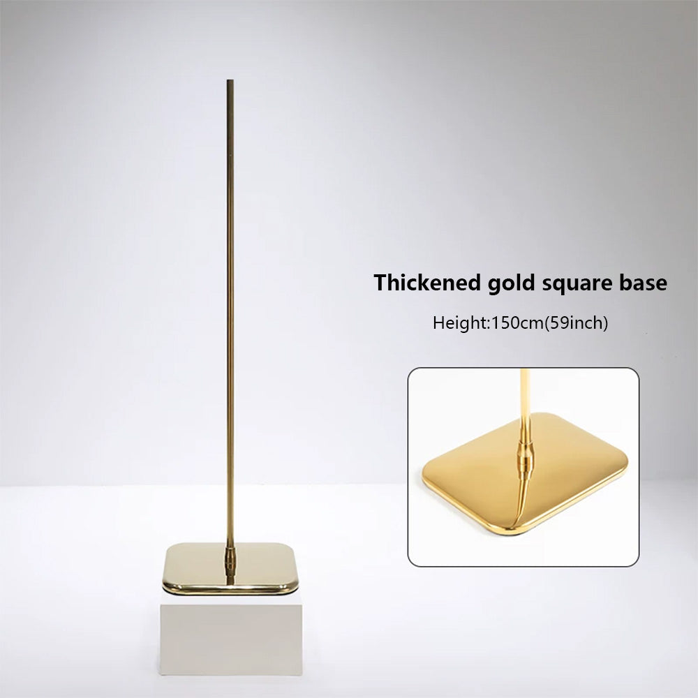 DE-LIANG Mannequin Base Stand | Half Body Mannequin Display Stand Stainless Steel