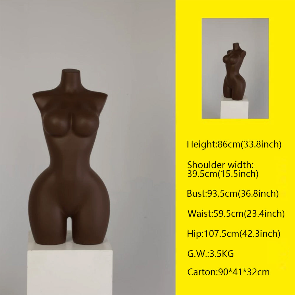 DE-LIANG Female Lingerie Mannequin Fiberglass Underwear Display Dress Form