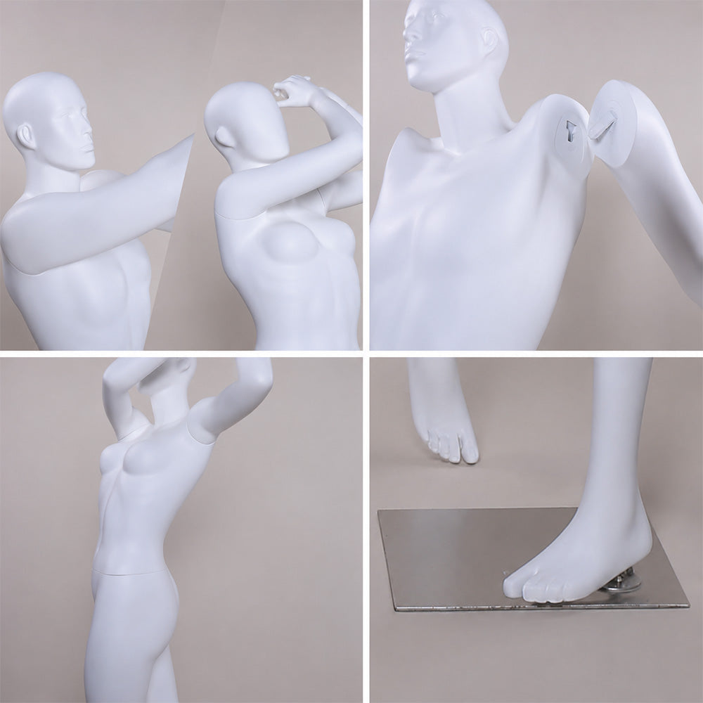 DE-LIANG Golf Sport Mannequin Full Body | Male & Female Athletic Apparel Store Display