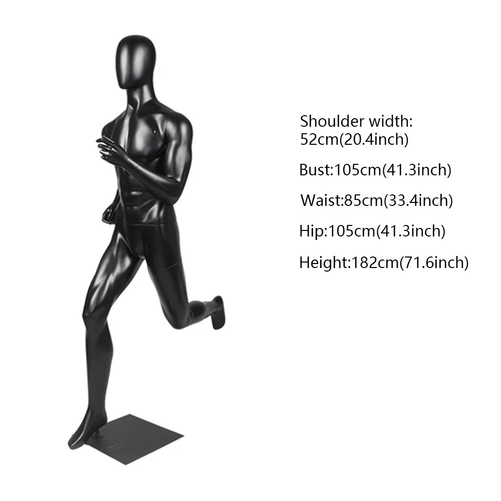 DE-LIANG Running Sport Mannequin | Male Female Kids | Retail Window Display