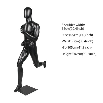 DE-LIANG Running Sport Mannequin | Male Female Kids | Retail Window Display