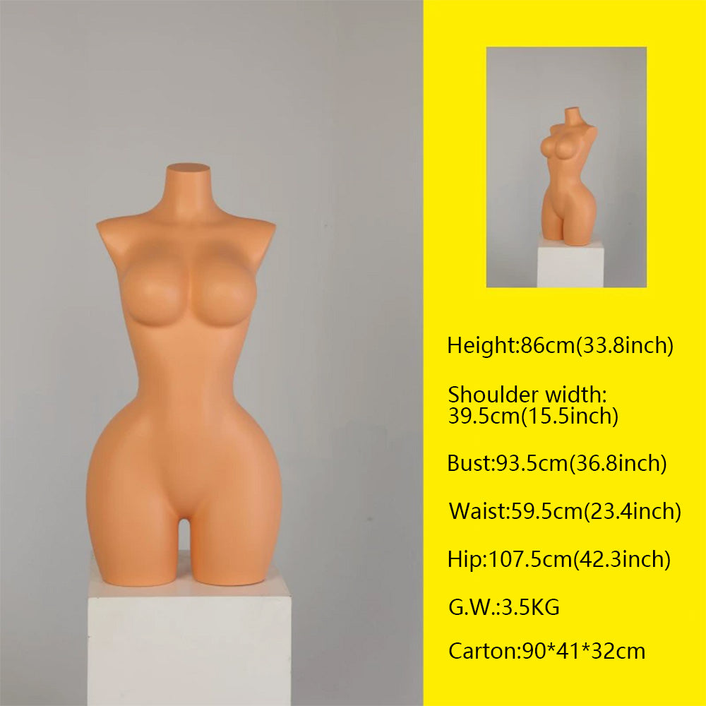DE-LIANG Female Lingerie Mannequin Fiberglass Underwear Display Dress Form