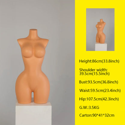 DE-LIANG Female Lingerie Mannequin Fiberglass Underwear Display Dress Form