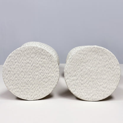 DE-LIANG luxury Pinnable Linen Mannequin Head: Fashion Style Jewelry, Wig, Hat, Sunglasses, Sarves Display