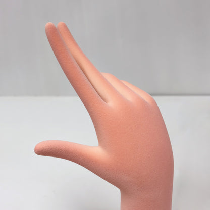 DE-LIANG Hand & Head Mannequin Display Set, Jewelry Ring Bracelet Watch Stand Prop