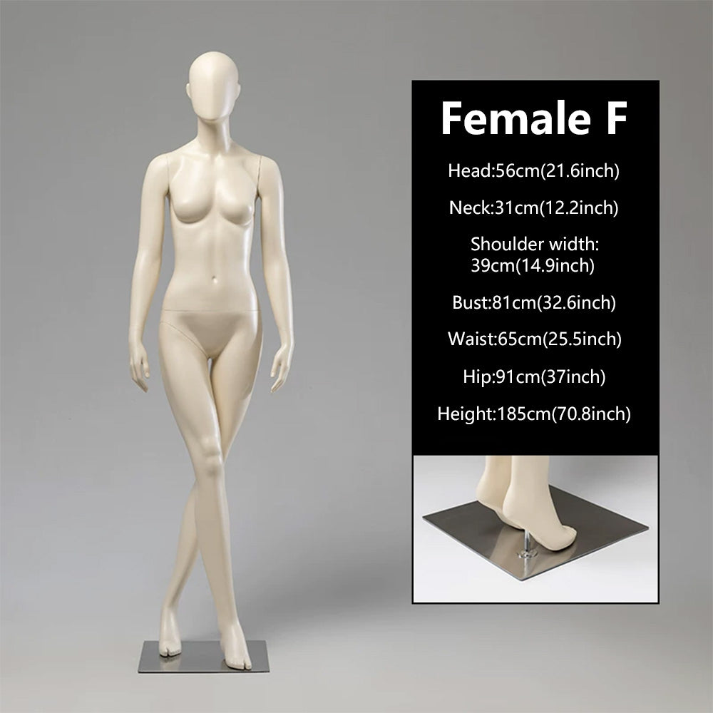 DE-LIANG Female Display Mannequin | Dresses / Formal Wear | Boutique Window Stand