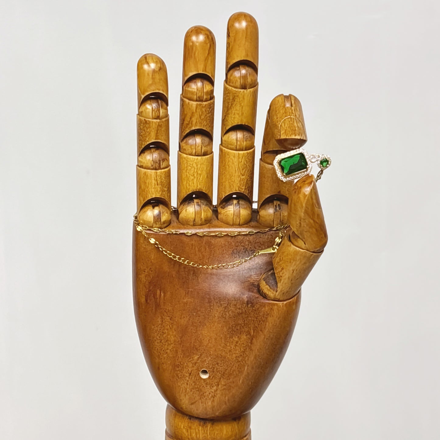 DE-LIANG Wooden Hand Model – Jewelry Display, Glove Mannequin & Sketch Prop