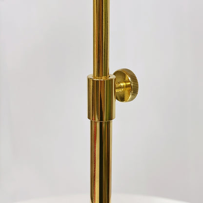 DE-LIANG Woven Rattan Necklace Bust & Hat Display Stand – For Jewelry and Hat Display