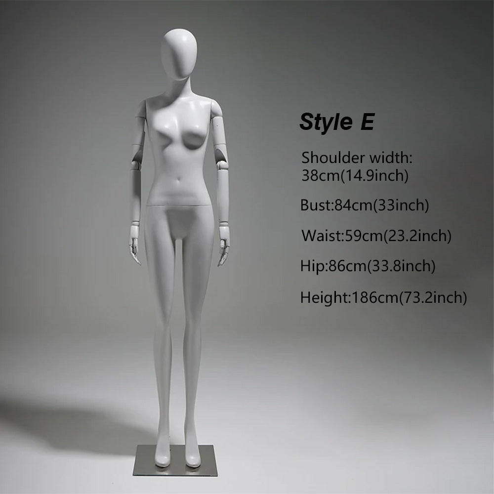 DE-LIANG Gray Youth Mannequin - Full Body Fiberglass Display Forms for Clothing Stores