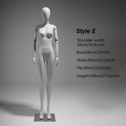 DE-LIANG Gray Youth Mannequin - Full Body Fiberglass Display Forms for Clothing Stores