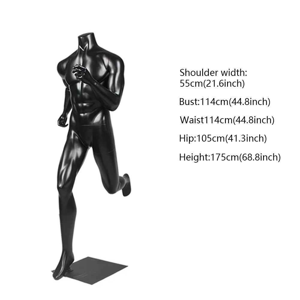 DE-LIANG Running Sport Mannequin | Male Female Kids | Retail Window Display