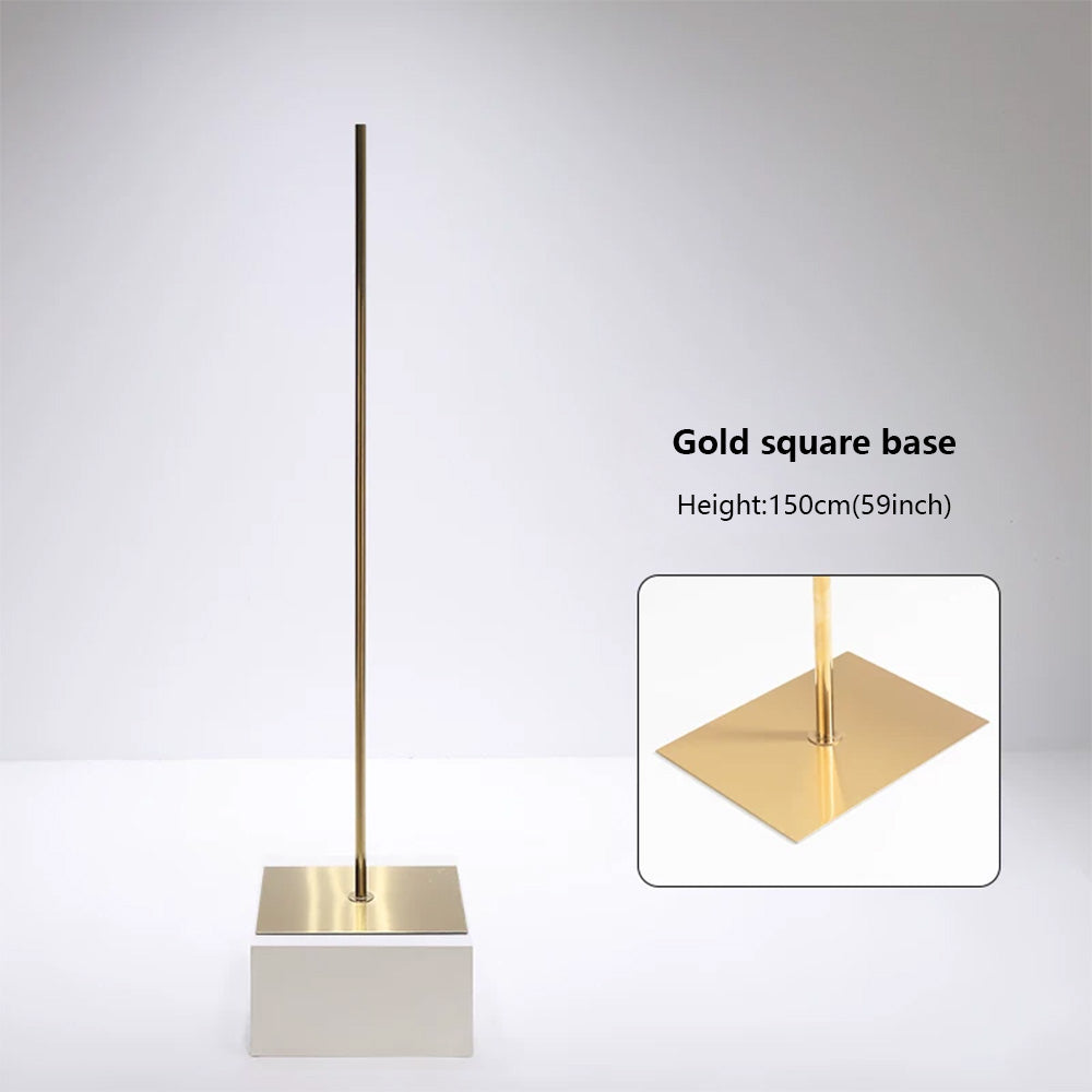 DE-LIANG Mannequin Base Stand | Half Body Mannequin Display Stand Stainless Steel