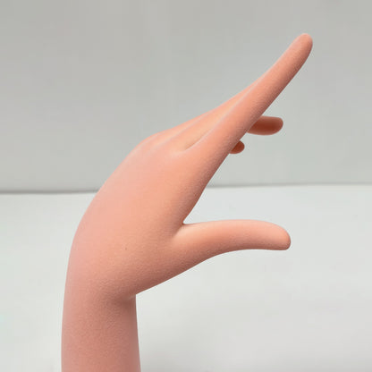 DE-LIANG Hand & Head Mannequin Display Set, Jewelry Ring Bracelet Watch Stand Prop