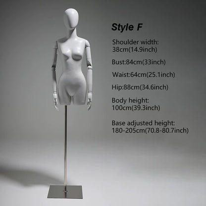DE-LIANG Gray Youth Mannequin - Full Body Fiberglass Display Forms for Clothing Stores