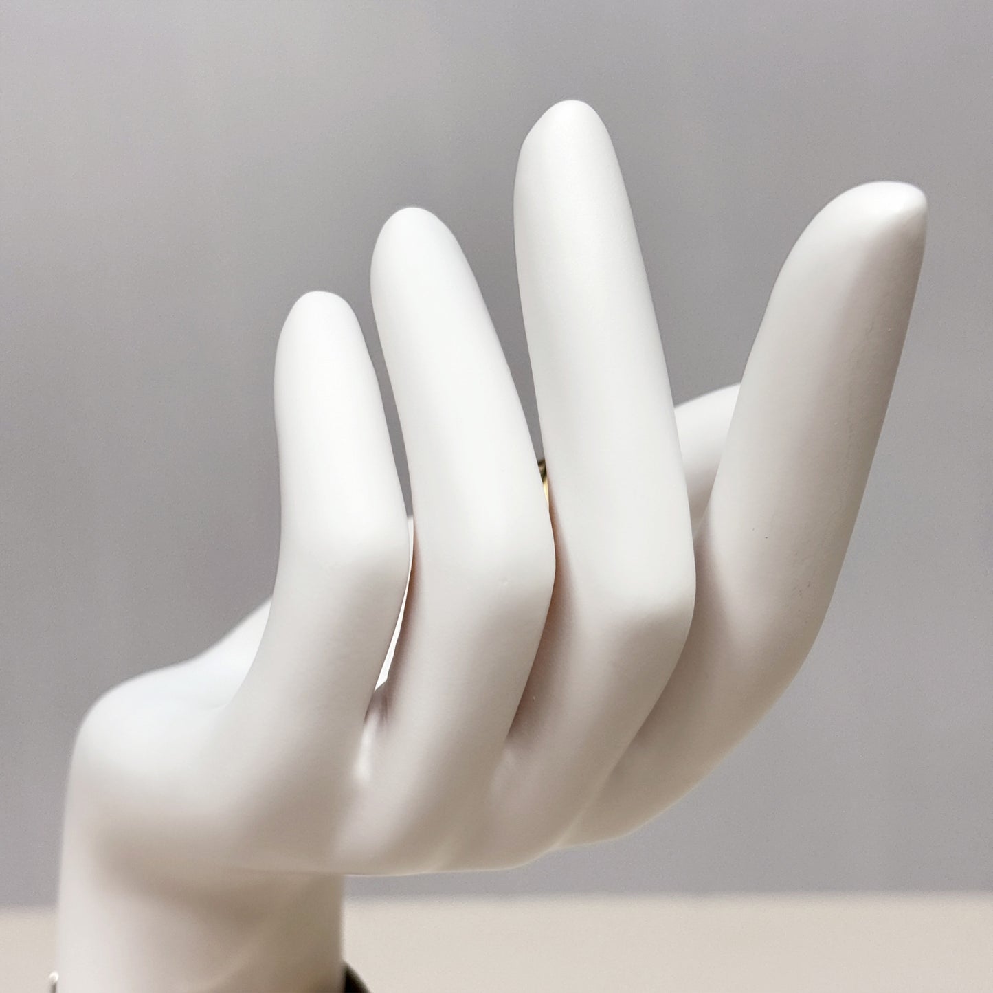 DE-LIANG White Plastic Mannequin Hand: Jewelry Display, Wig/Hat Stand