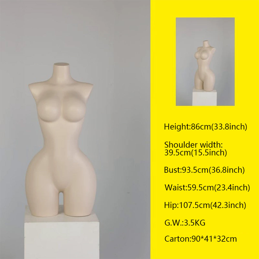 DE-LIANG Female Lingerie Mannequin Fiberglass Underwear Display Dress Form