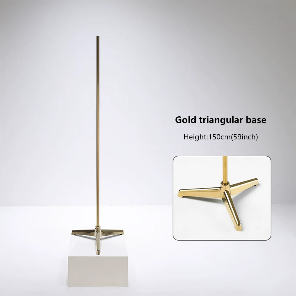DE-LIANG Mannequin Base Stand | Half Body Mannequin Display Stand Stainless Steel