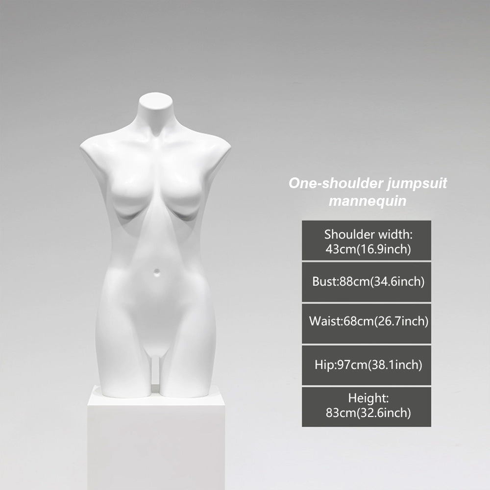 Mannequin de vitrine en velours à demi-corps féminin DE-LIANG, buste féminin avec bras en bois, mannequin de vitrine DL0040