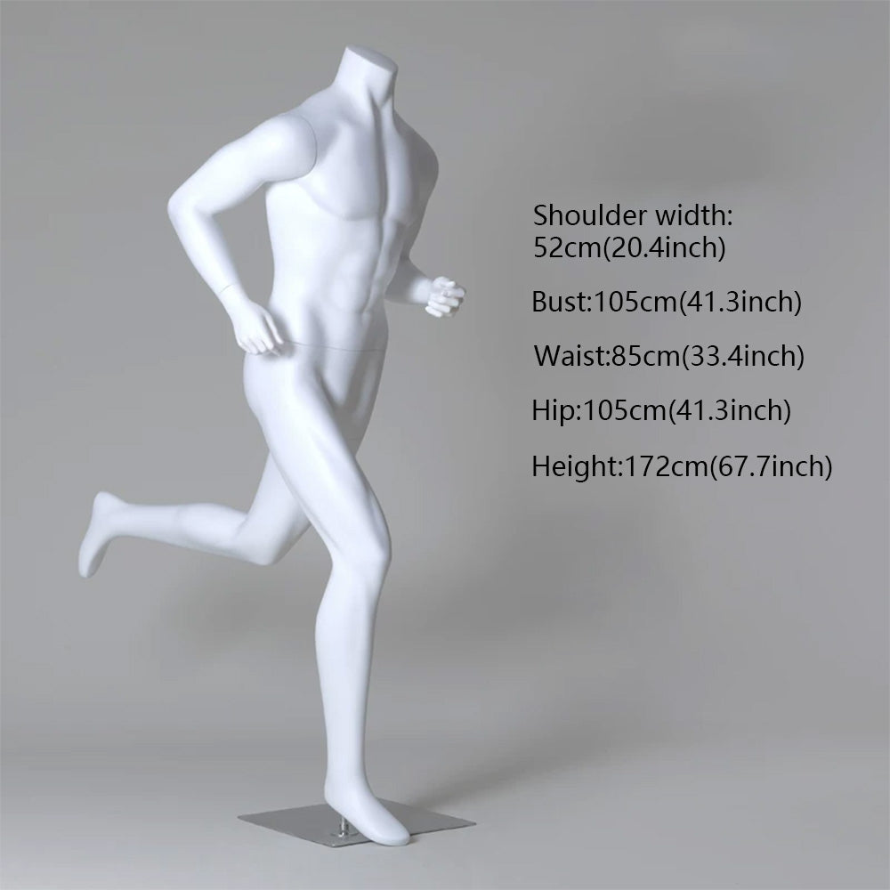 DE-LIANG Running Sport Mannequin | Male Female Kids | Retail Window Display